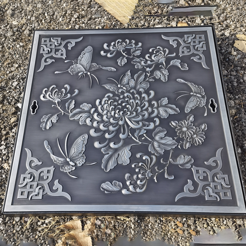 кришка люка - Искусство в интересах городского развития