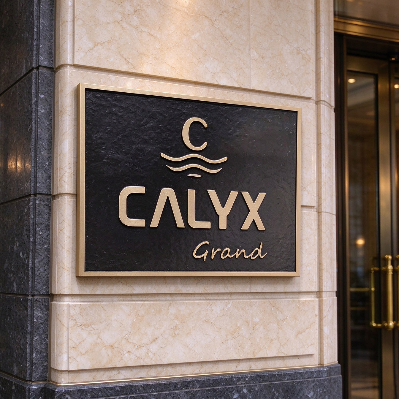 Объёмные металлические вывески и таблички Hotel and restaurant signage – a sample of SROST ART's work